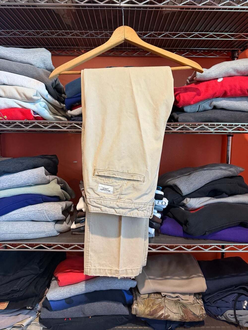 Abercrombie & Fitch Khaki Chino Pants Size 34x34